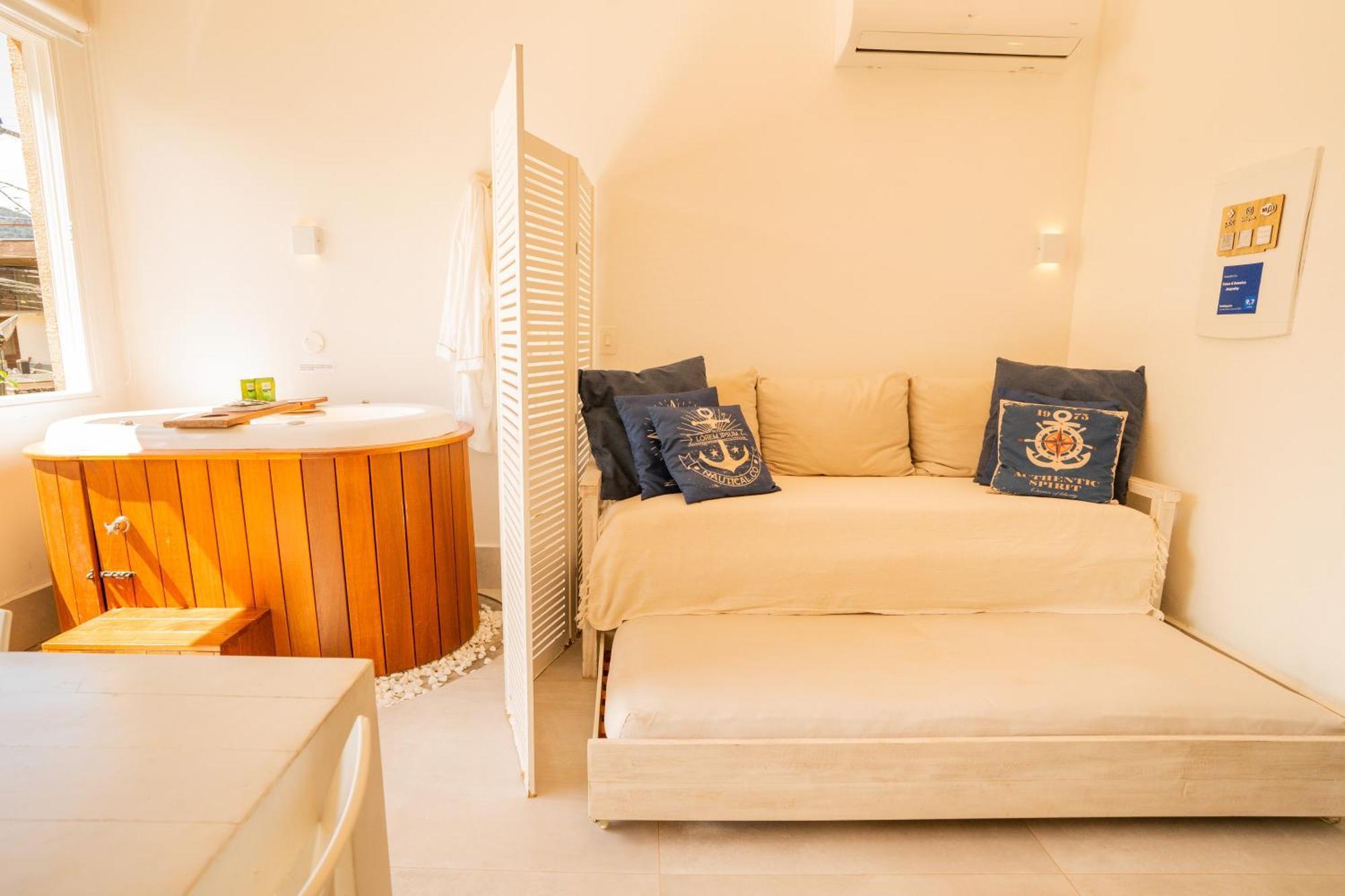 Casa D'Aroeira Residencial Boutique - Centro De Juquei - 2 Quadras Do Mar - Servico De Praia - Roupa De Cama 600 Fios Algodao Egipcio - Toalhas Banho E Praia - Tudo Novo - Estacionamento Interno - Cozinha - Consulte Unidades Com Ofuro Hidro E Cromote Kültér fotó